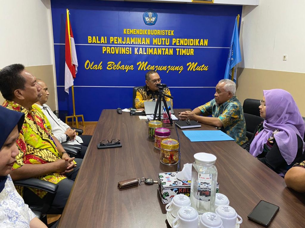 Kunjungan silaturahmi BAN PDM Prov. Kaltim ke BPMP Prov. Kaltim