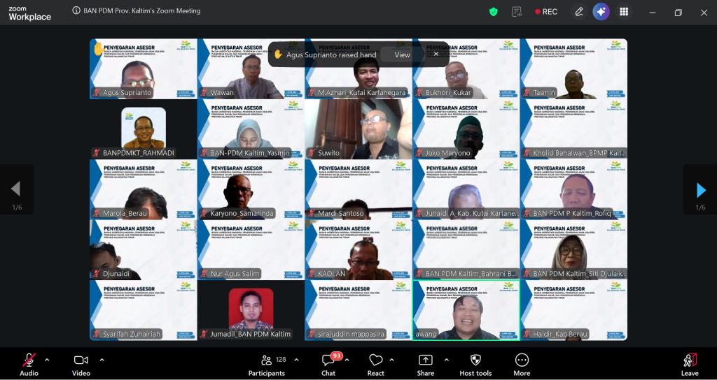 kegiatan penguatan/penyegaran asesor tahun 2026